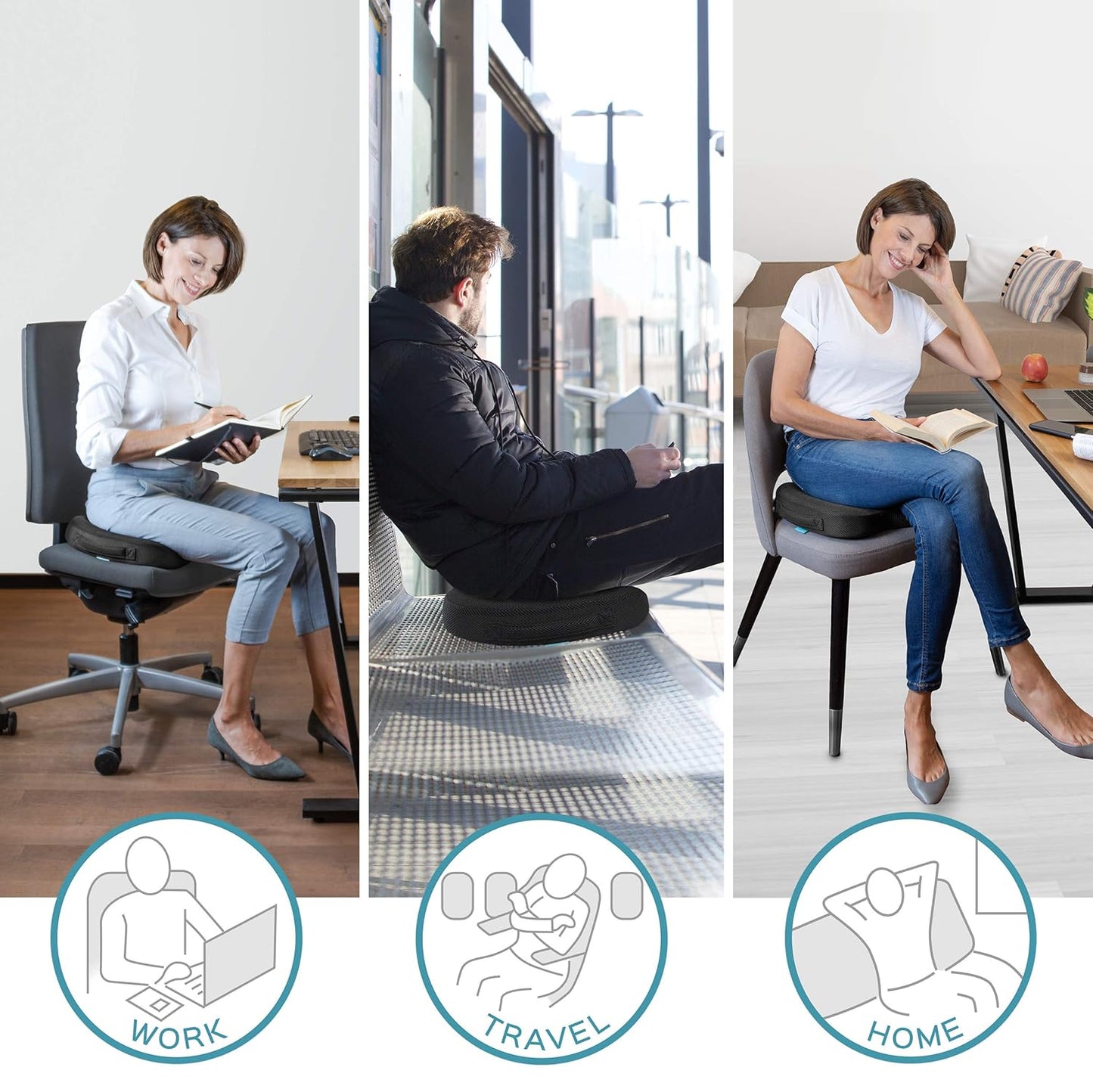 Orthopedic Gel Car Seat Cushion