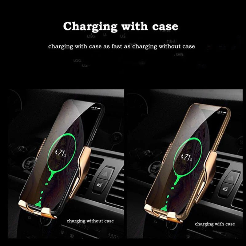 Wireless Car Phone Holder & Charger